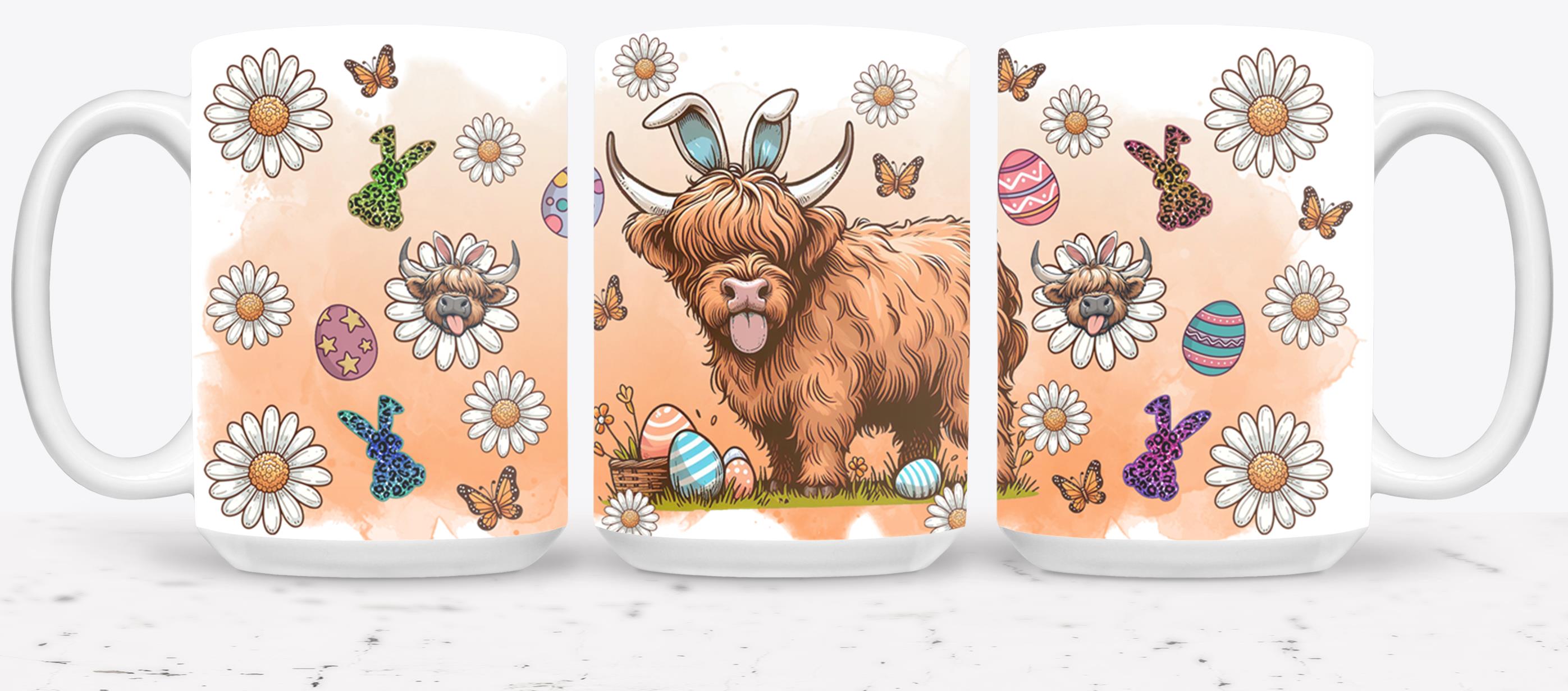 Highland Cow Easter-10376